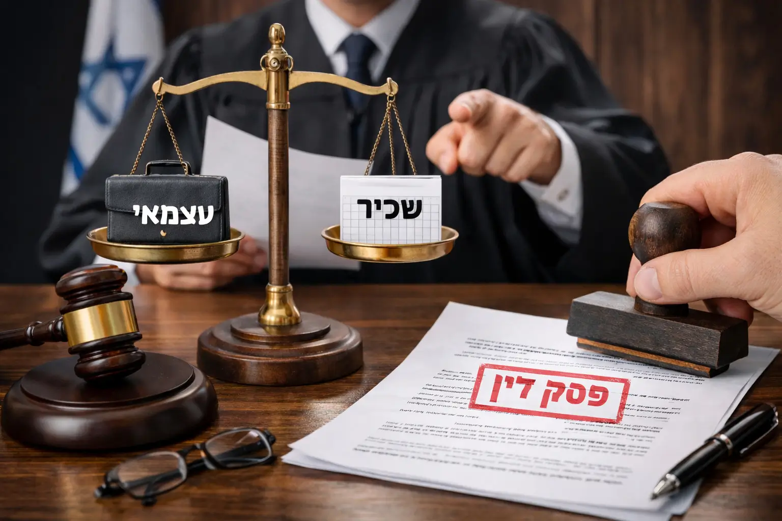 עצמאי שתבע להכיר בו כשכיר — בית הדין דחה את התביעה