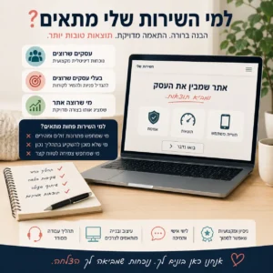 למי השירות שלי מתאים