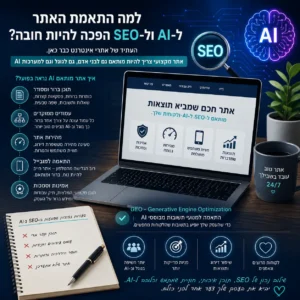 התאמת אתר ל AI